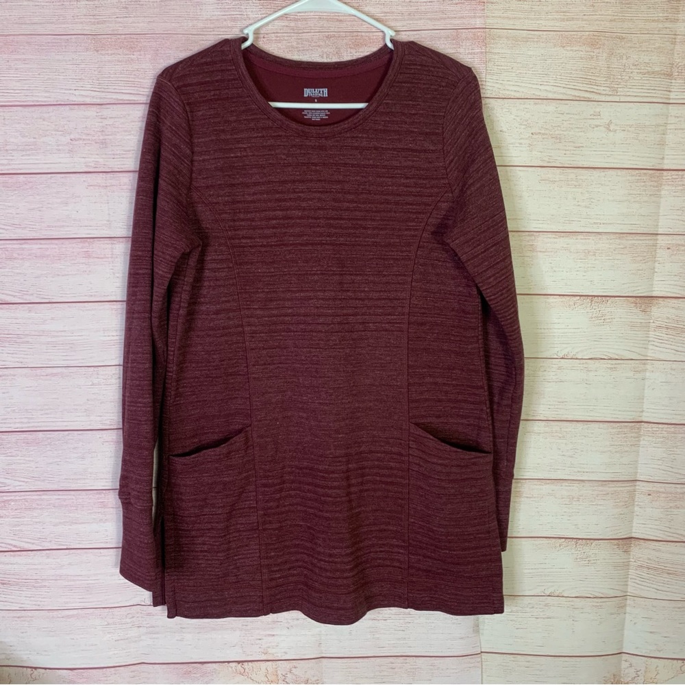 Duluth Trading Pullover Tunic Top Size Small